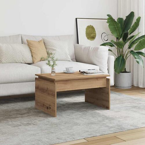 Sofabord 68x50x38 cm konstrueret træ kunsteg