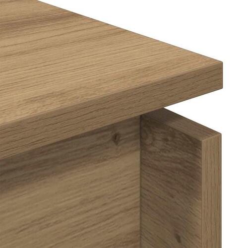 Sofabord 68x50x38 cm konstrueret træ kunsteg