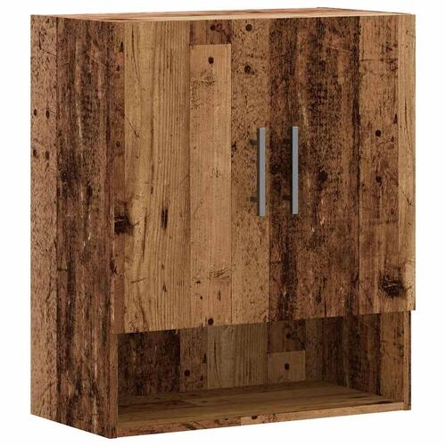 Vægskab 60x31x70 cm konstrueret træ gammelt træ