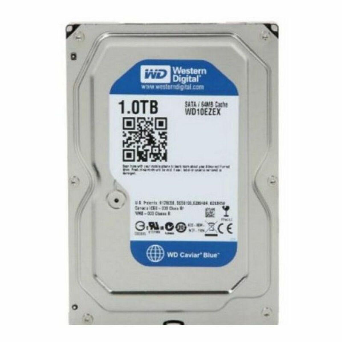 Harddisk Western Digital Blue 3,5" 1 TB SATA III 7200 rpm (WD10EZEX)