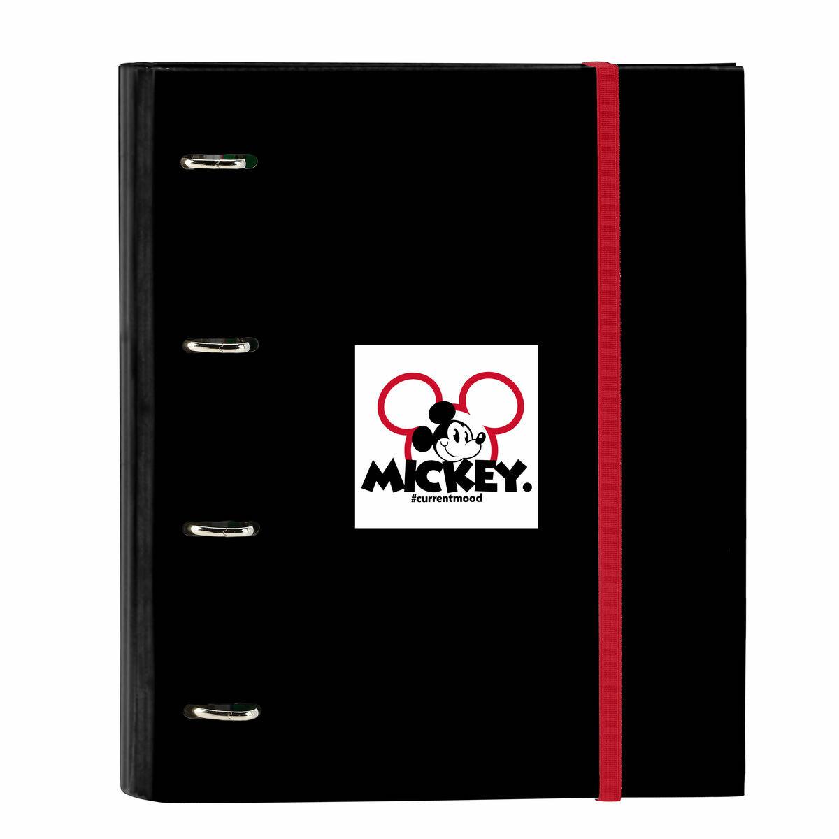 Mickey Mouse ringbind A4 - Mickey Mood med udskifter (100 ark) billede