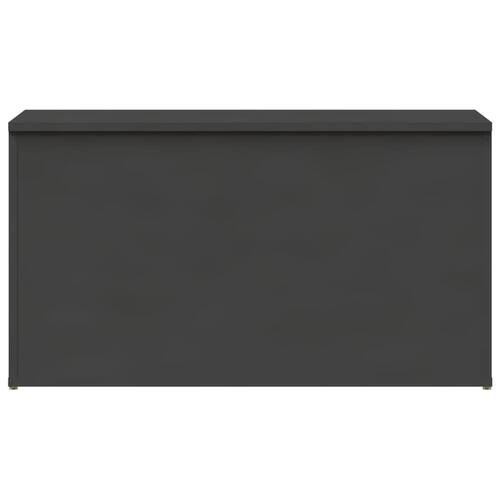 Opbevaringskasse 84x42x46 cm konstrueret træ grå