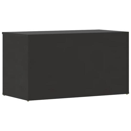Opbevaringskasse 84x42x46 cm konstrueret træ grå