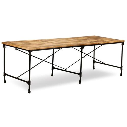 Spisebord massivt mangotræ 240 cm