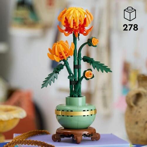 Lego Chrysanthemum Flower Arrangement 10368 - byggesæt, multifarvet