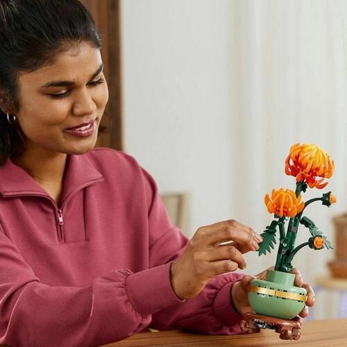 Lego Chrysanthemum Flower Arrangement 10368 - byggesæt, multifarvet