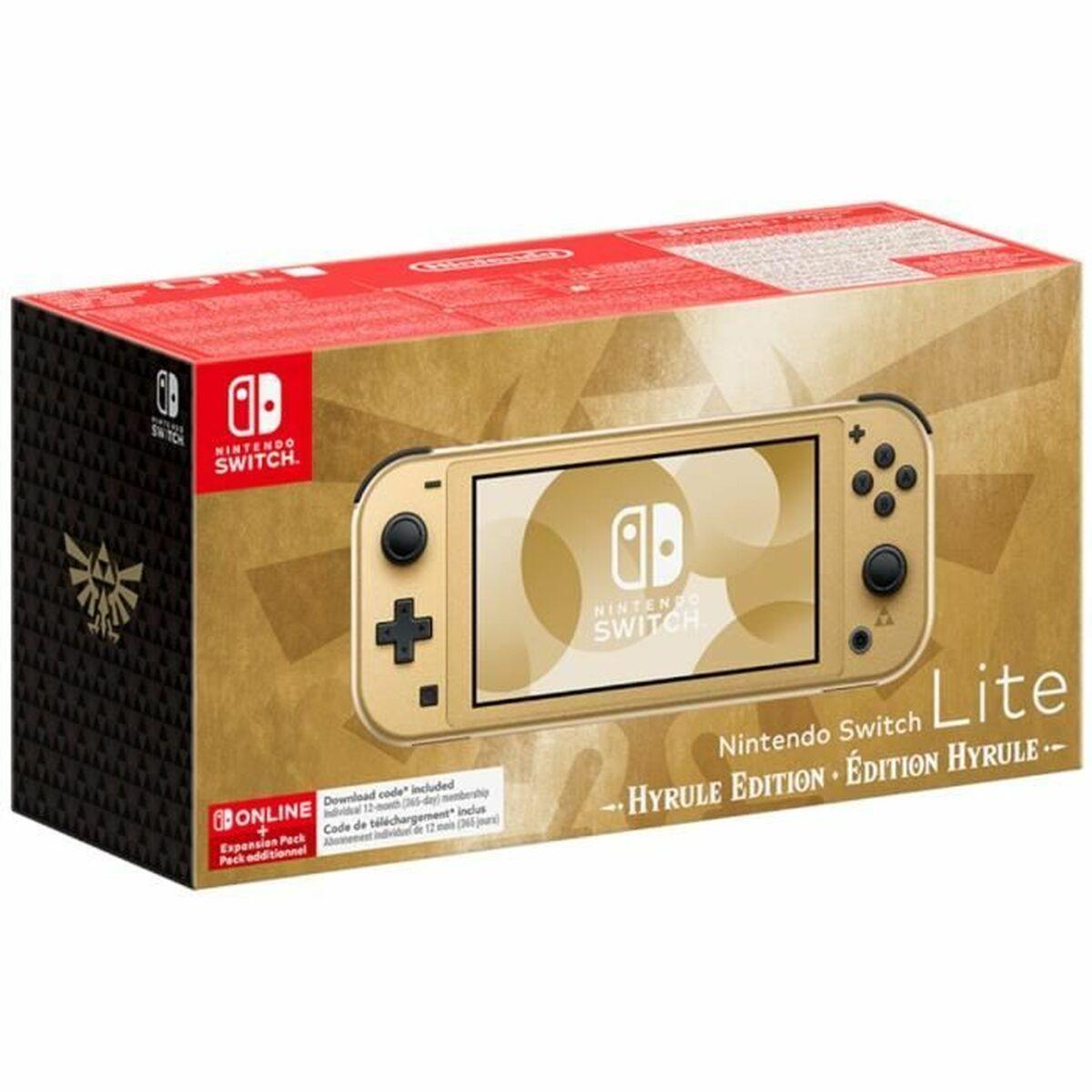 Nintendo Switch Lite Hyrule Edition - gylden (Nintendo)