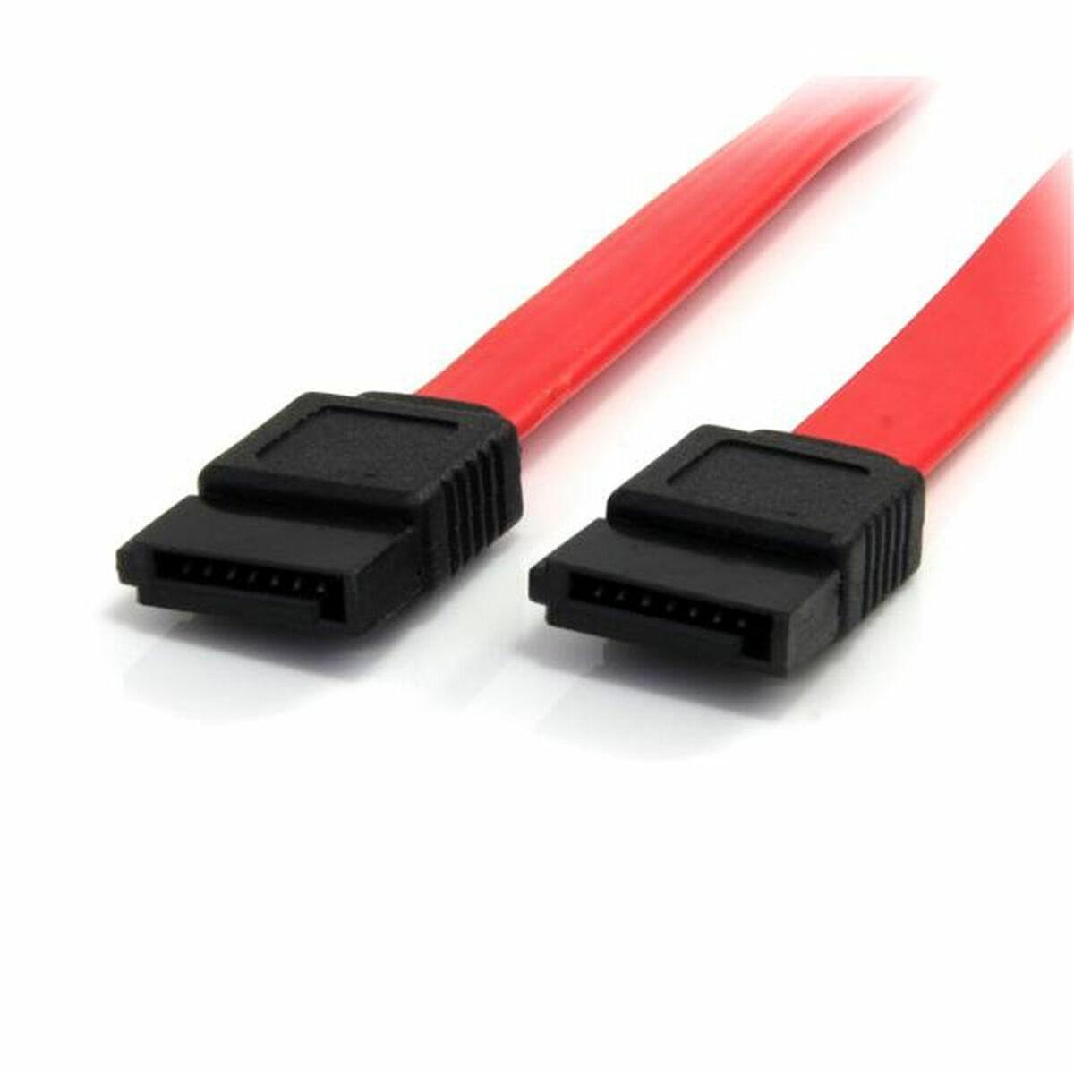 Startech SATA36 SATA-kabel - hun til hun, rød/sort, 6 Gbps