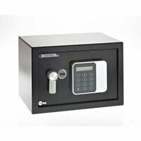 Pengeskab med elektronisk lås Yale YSG/200/DB2 20 x 31 x 20 cm 8,6 L Sort