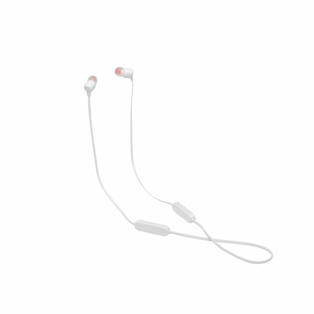 Trådløse hovedtelefoner JBL JBLT125BTWHT Hvid