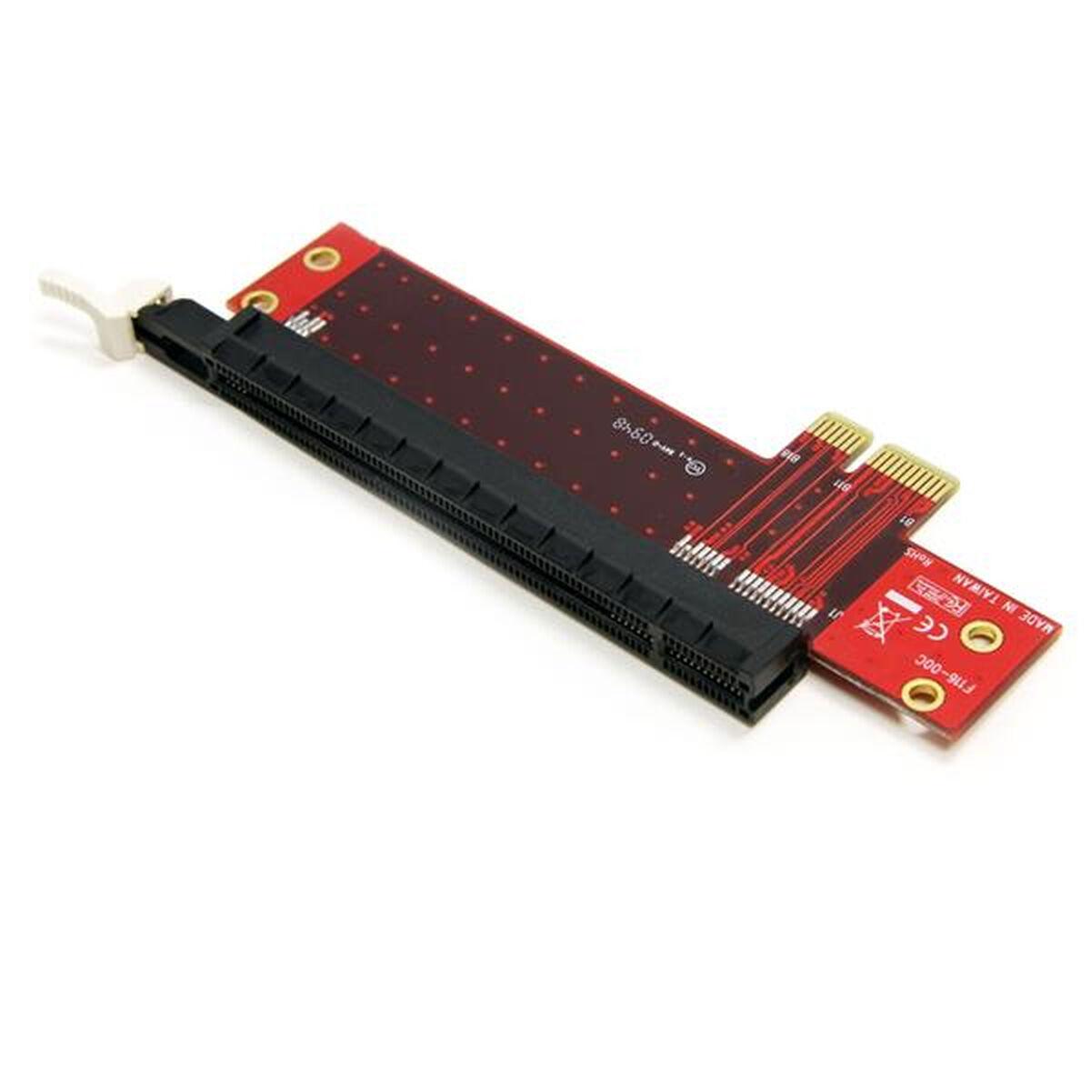 Startech PCI Express adapter PEX1TO162 - PCIe x1 til x16, rød