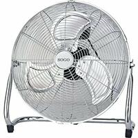 Gulvventilator Sogo VEN-SS-21050 Sølvfarvet (OUTLET B)
