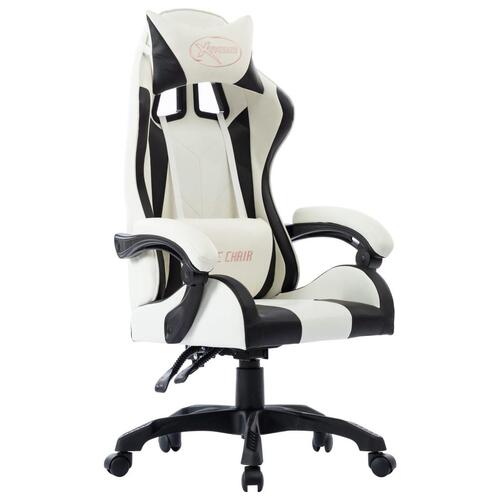 Gamerstol kunstlæder sort