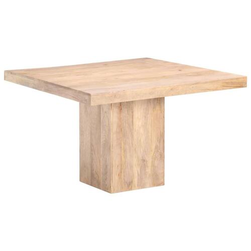 Spisebord 120x120x77 cm massivt mangotræ