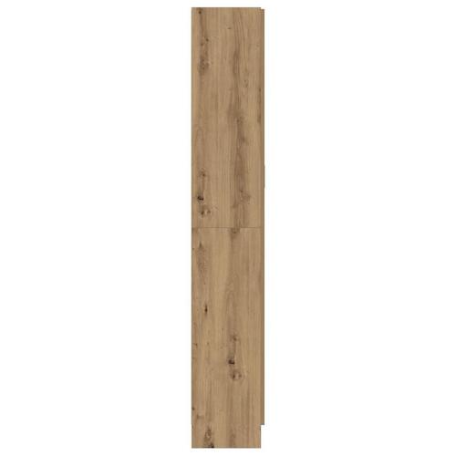 Skab 82,5x30,5x185 cm konstrueret træ kunsteg