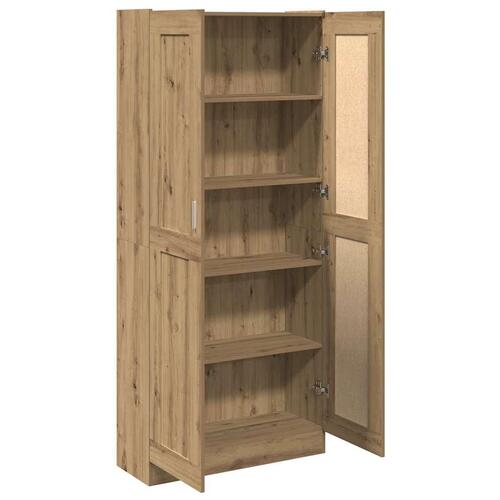 Skab 82,5x30,5x185 cm konstrueret træ kunsteg