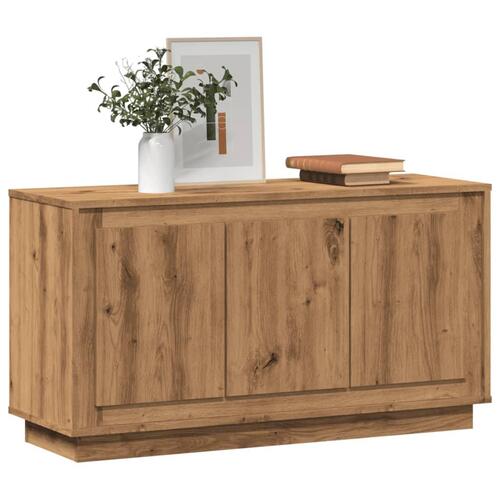 Skænk 102x35x55 cm konstrueret træ kunsteg