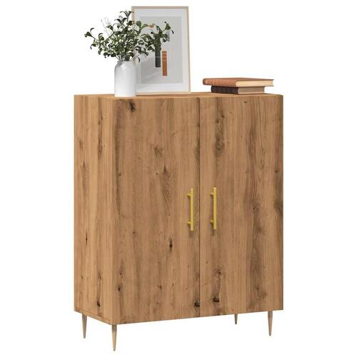 Skab 69,5x34x90 cm konstrueret træ kunsteg