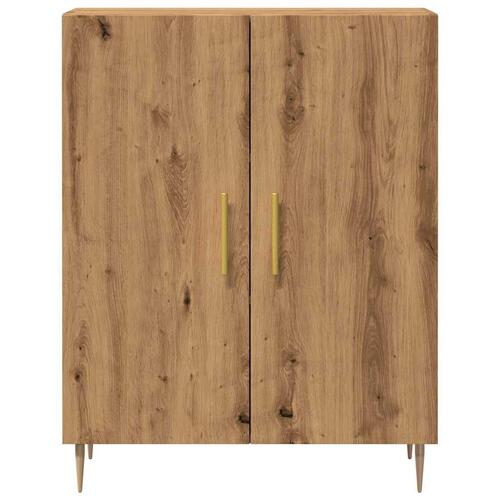 Skab 69,5x34x90 cm konstrueret træ kunsteg