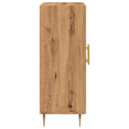 Skab 69,5x34x90 cm konstrueret træ kunsteg