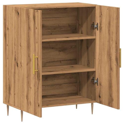 Skab 69,5x34x90 cm konstrueret træ kunsteg