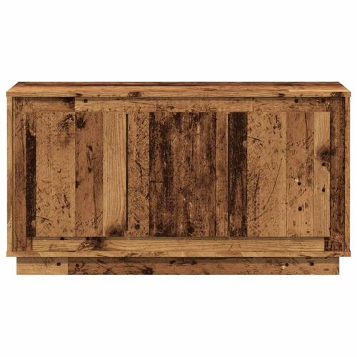 Skænk 102x35x55 cm konstrueret træ antikt trælook