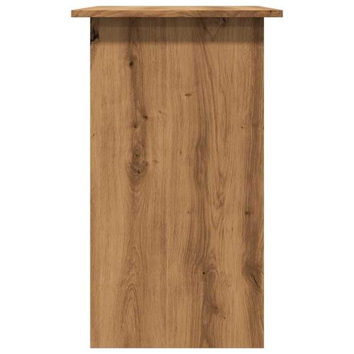 Skrivebord 80x45x74 cm konstrueret træ kunsteg