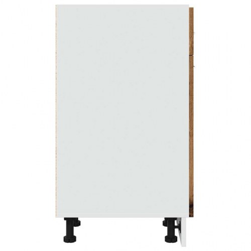 Skuffebundskab Lyon - gammelt træ, 30 × 46 × 81,5 cm, konstrueret træ