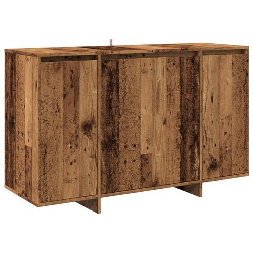 Skænk 120x41x75 cm konstrueret træ antikt træ