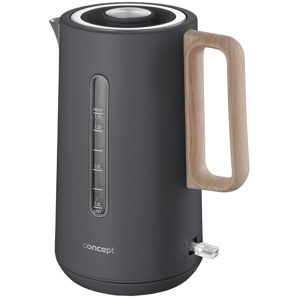 Kedel Concept RK3370 Grå Rustfrit stål 1850-2200 W 1,7 L
