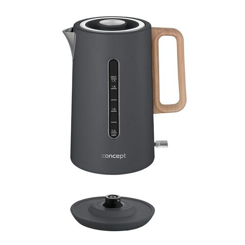 Kedel Concept RK3370 Grå Rustfrit stål 1850-2200 W 1,7 L