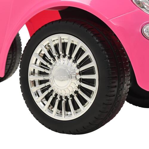 Legetøjsbil Fiat 500 lyserød