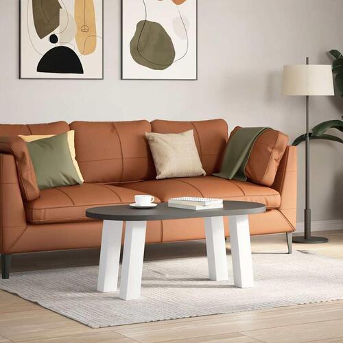Sofabordben 4 stk. 42 cm stål hvid