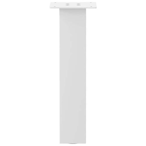 Sofabordben 4 stk. 42 cm stål hvid
