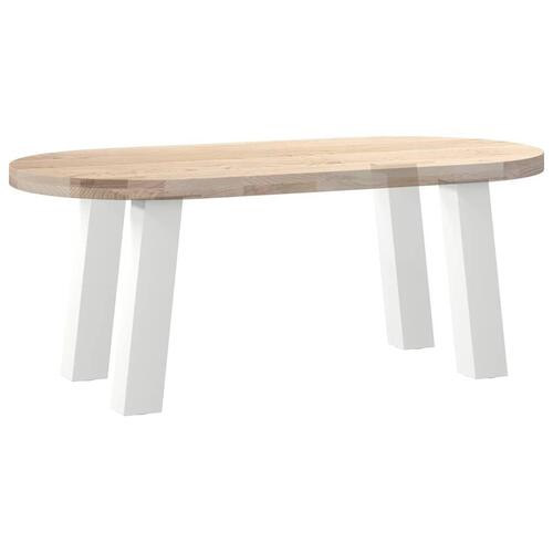 Sofabordben 4 stk. 42 cm stål hvid