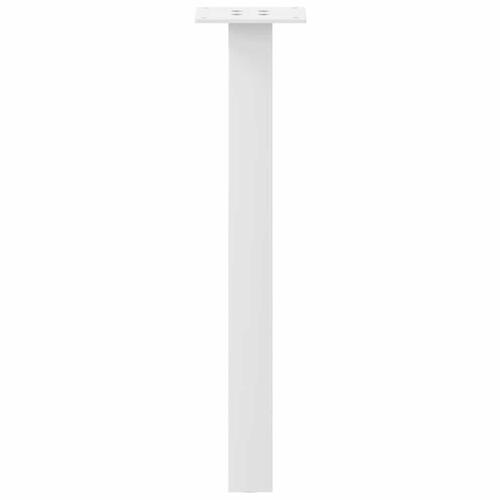 Sofabordben 4 stk. 30 cm stål hvid