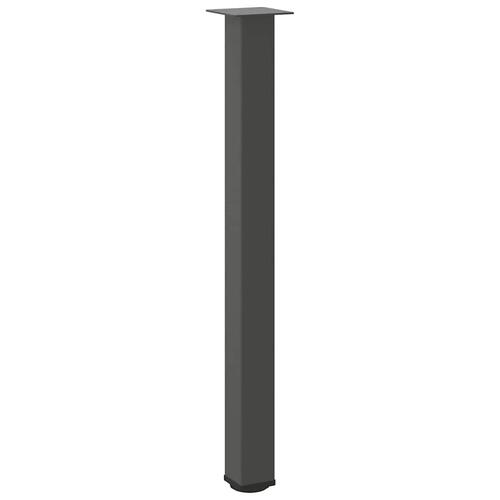 Sofabordben 4 stk. 100-102 cm stål antracitgrå