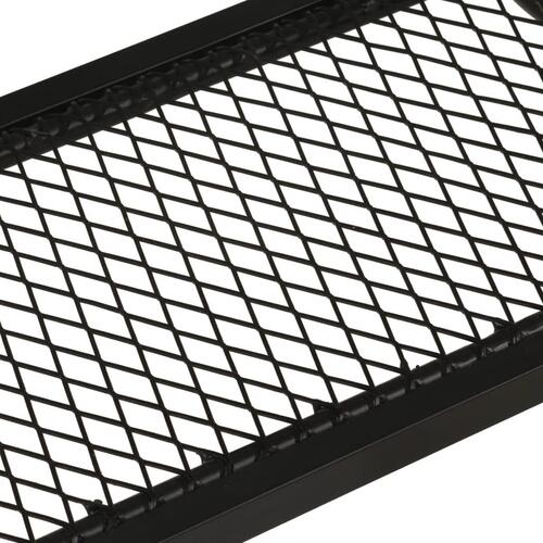 Konsolbord 112x36x76 cm massivt mangotræ og jern