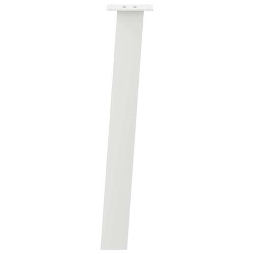 Sofabordben 4 stk. 72 cm stål hvid
