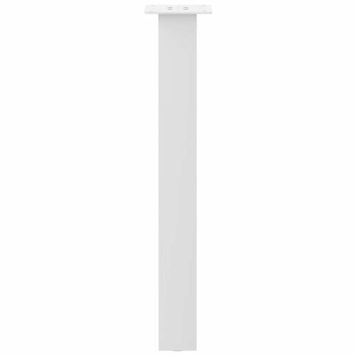 Sofabordben 4 stk. 72 cm stål hvid