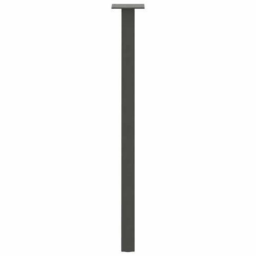 Sofabordben 4 stk. 72 cm stål antracitgrå