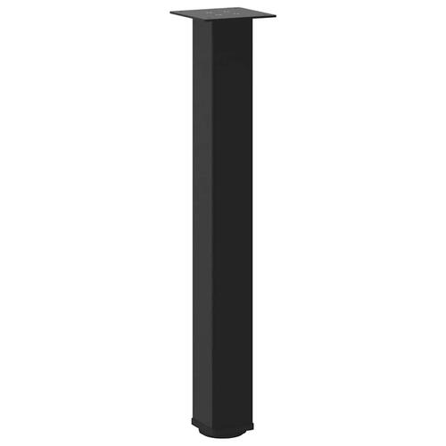 Sofabordben 4 stk. 72-74 cm stål sort