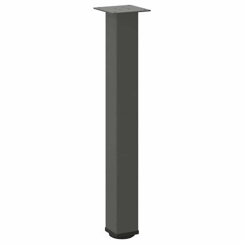Sofabordben 4 stk. 72-74 cm stål antracitgrå