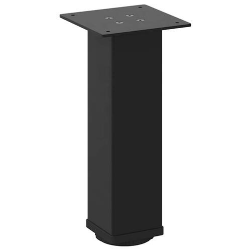 Sofabordben 4 stk. 30-32 cm stål sort