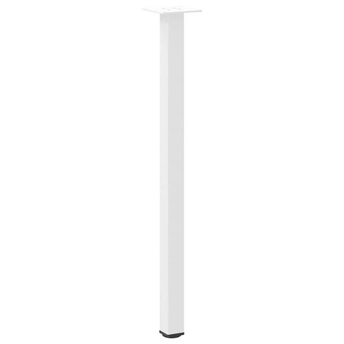 Sofabordben 4 stk. 72-74 cm stål hvid