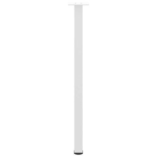 Sofabordben 4 stk. 72-74 cm stål hvid