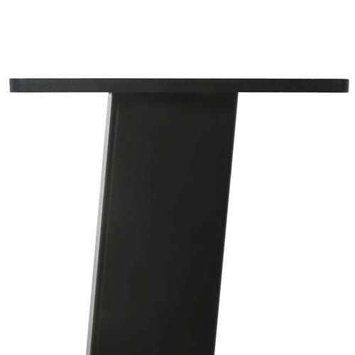 Sofabordben 4 stk. 72 cm stål sort