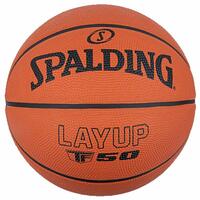 Basketball Spalding Layup TF-50 Multifarvet 5 Naturgummi