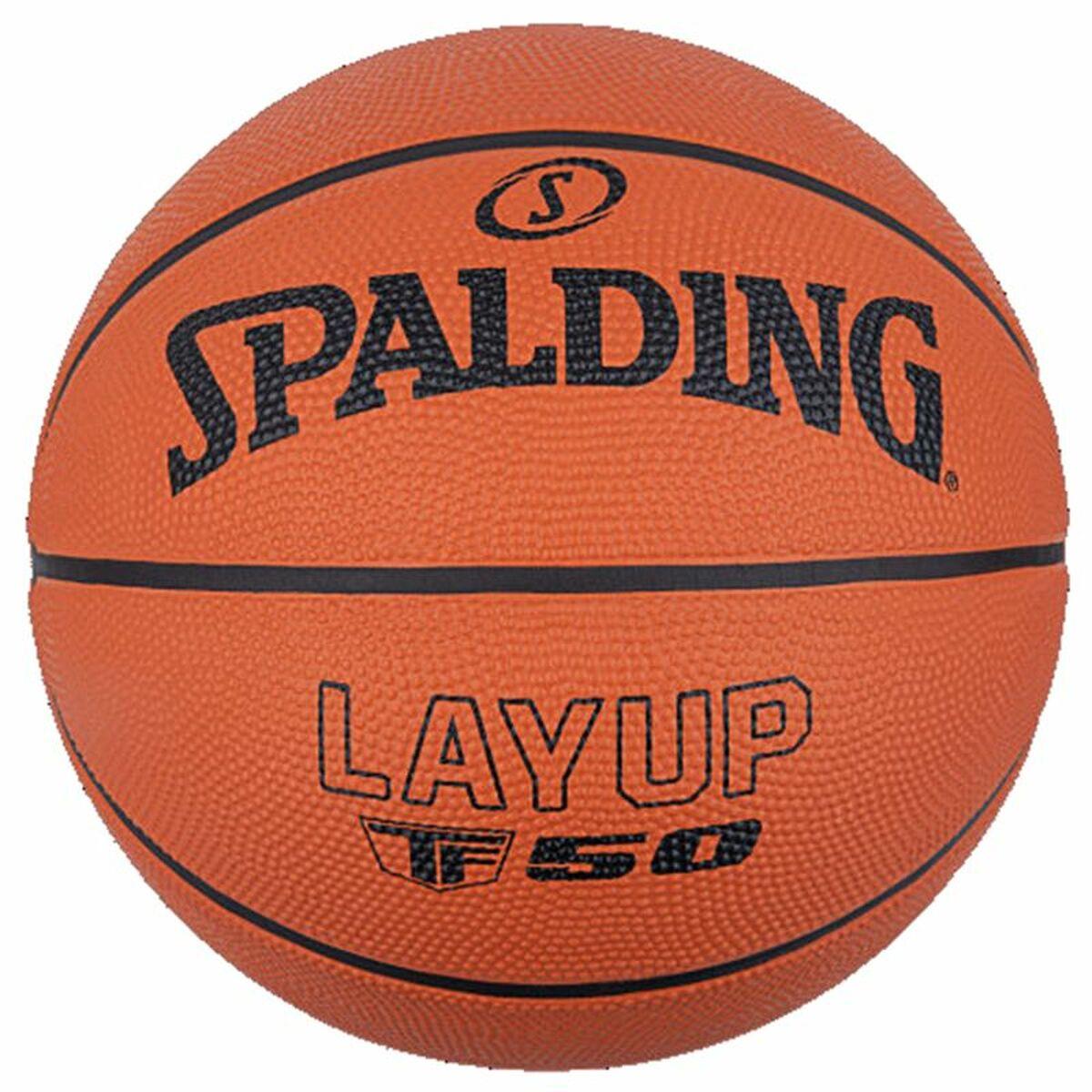 Basketball Spalding Layup TF-50 Multifarvet 5 Naturgummi