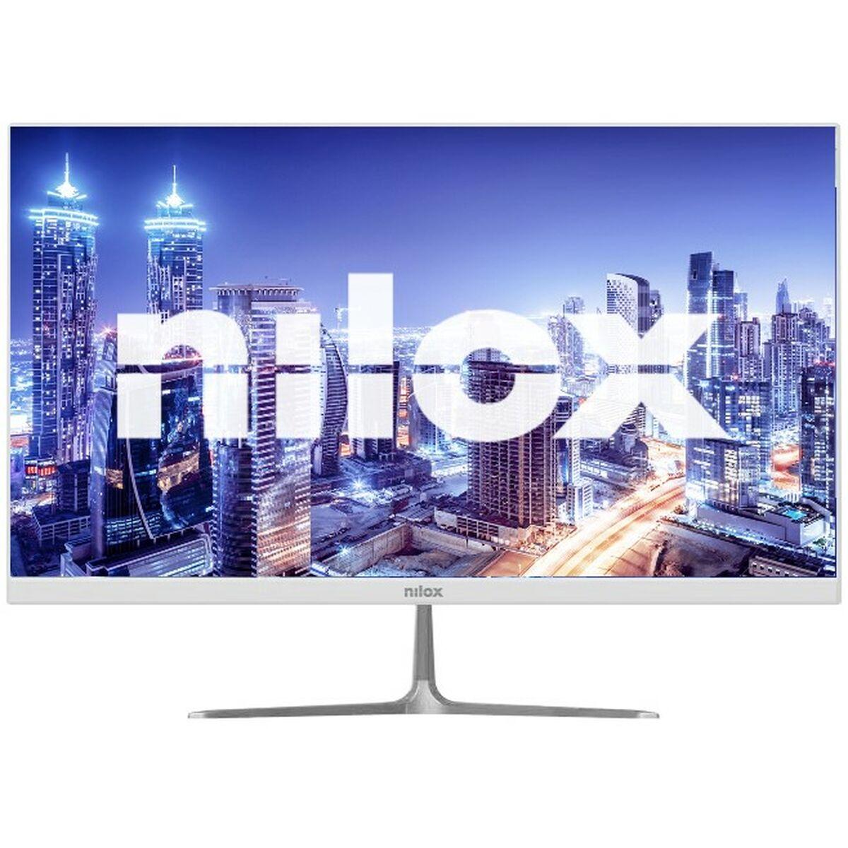 Nilox 24" VA skærm - Full HD, 75 Hz (hvid)